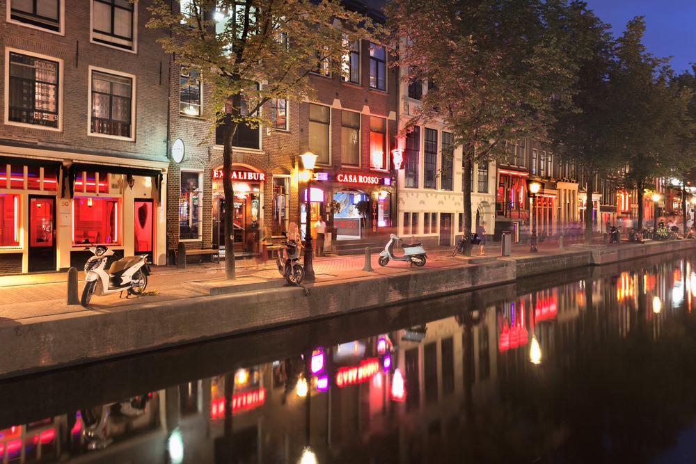 rode lampen wallen