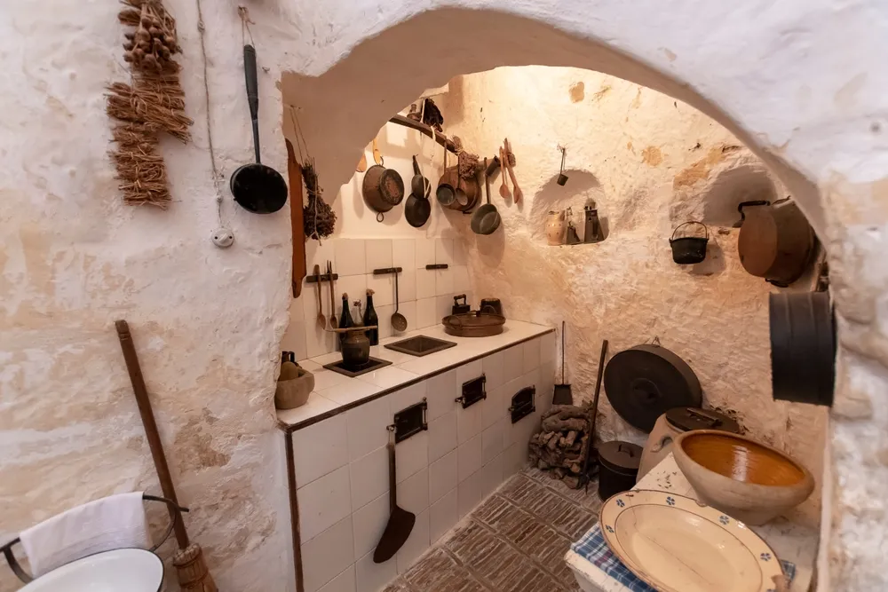 Overnachten in een grot, Matera