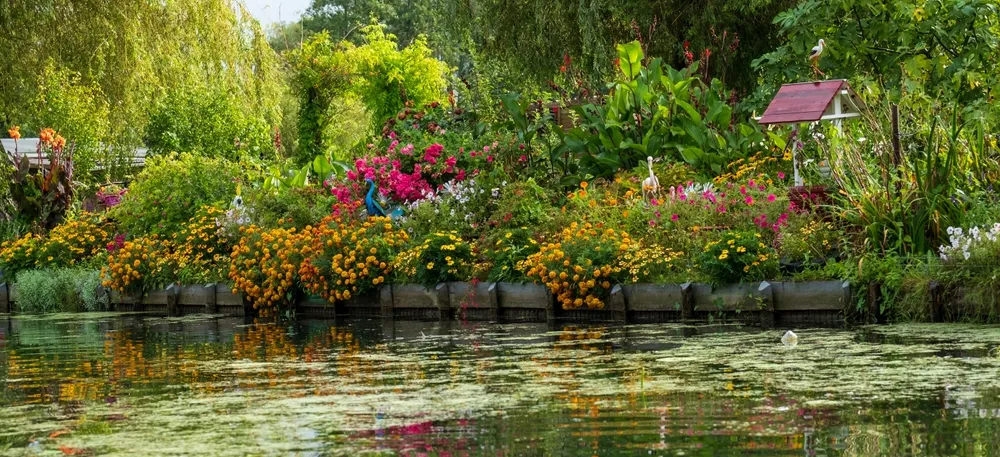 De Hortillonnages (Drijvende Tuinen), Amiens
