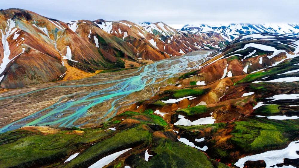Landmannalaugar, IJsland (natuurhoogtepunten)