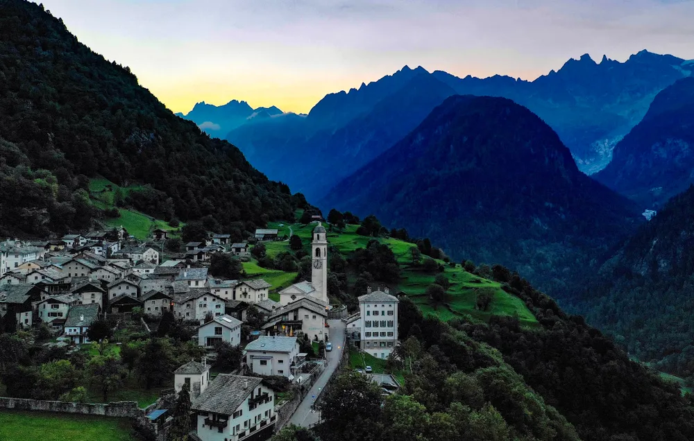 Soglio, Zwitserland (mooiste dorpjes)